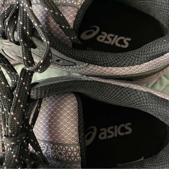 Asics running shoes size 8, pink (mauve) and grey - Picture 7 of 9